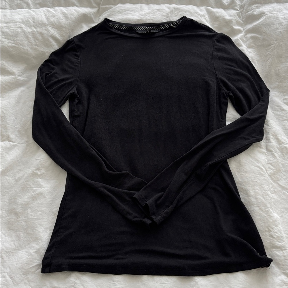 Ted Baker Elegant Black Long Sleeve Top 💕